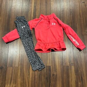 Under Armour sweatshirt and legging set